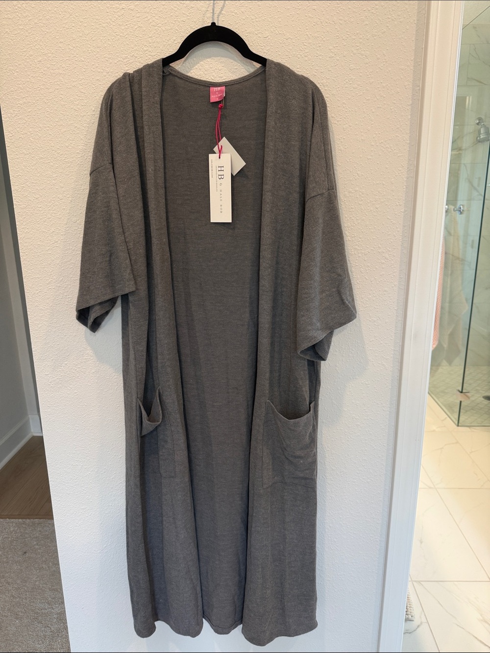 Hale Bob Open Front Sleep Lounge Cardigan / Duster Robe